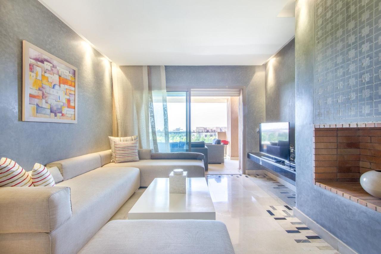 마라케시 Lumineux Et Vue Degagee Sur Piscine A Prestigia 아파트 외부 사진
