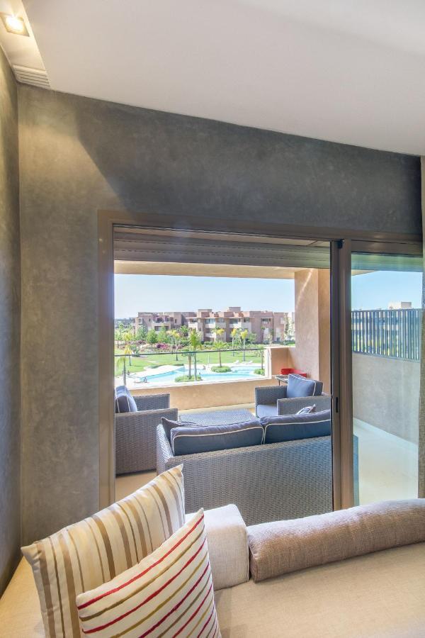마라케시 Lumineux Et Vue Degagee Sur Piscine A Prestigia 아파트 외부 사진