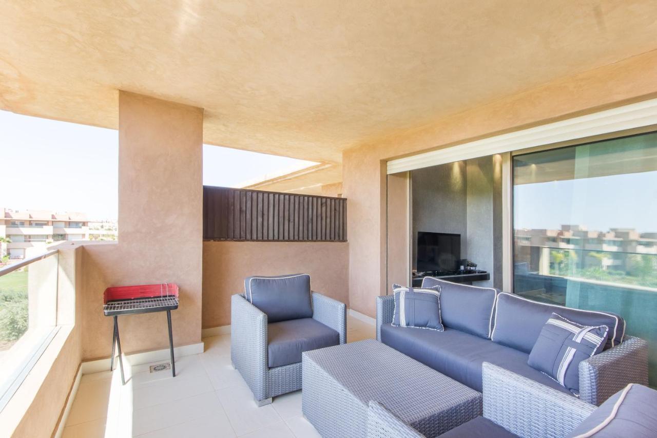 마라케시 Lumineux Et Vue Degagee Sur Piscine A Prestigia 아파트 외부 사진